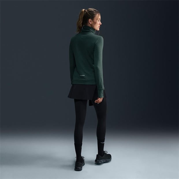 Vintage Green - Nike - Women's Swift Element Long Sleeve Running Top