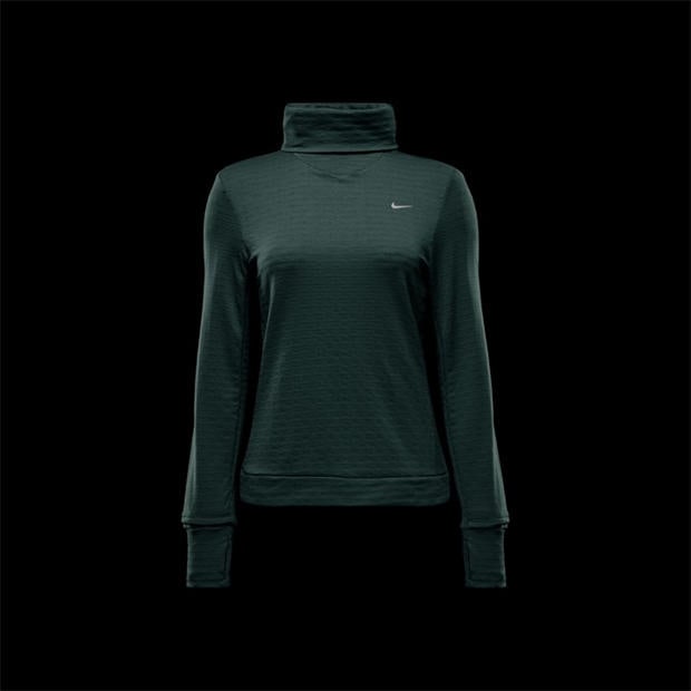 Vintage Green - Nike - Women's Swift Element Long Sleeve Running Top