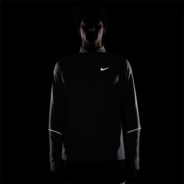 Smoke Grey - Nike - Men's Long Sleeve Performance Running Top