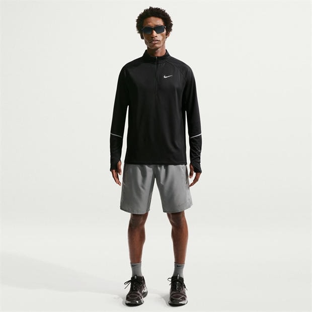Black - Nike - Men's Long Sleeve Performance Running Top