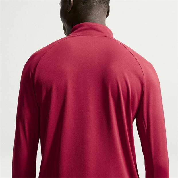 Red/Silver - Nike - Men's Long Sleeve Performance Running Top