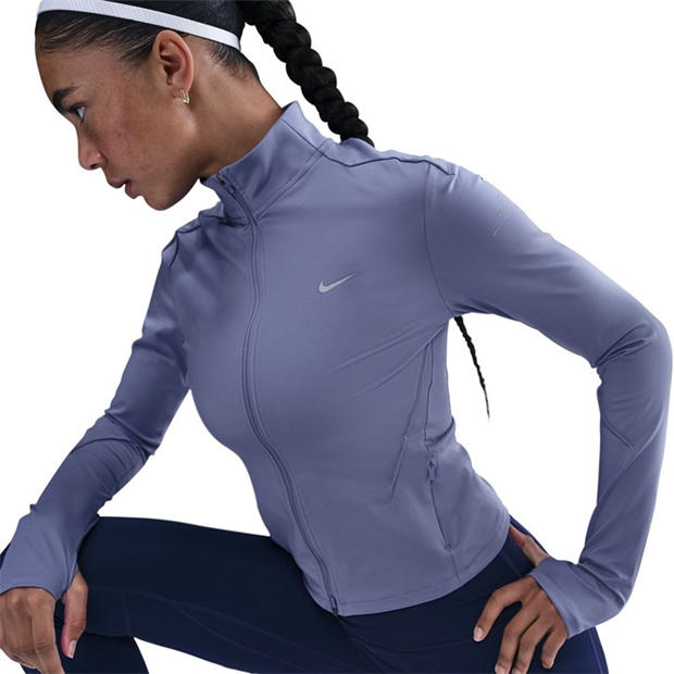 World Indigo - Nike - Women's Swift Full Zip Long Sleeve Running Top