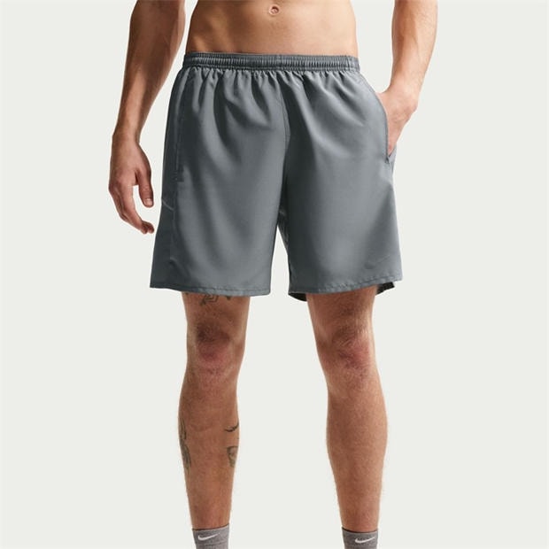Smoke Grey - Nike - Men's Miler 7 Performance Running Shorts