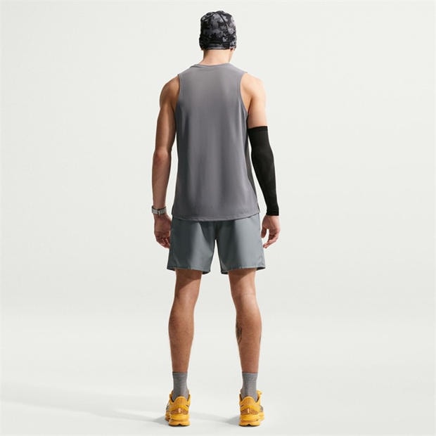Smoke Grey - Nike - Men's Miler 7 Performance Running Shorts