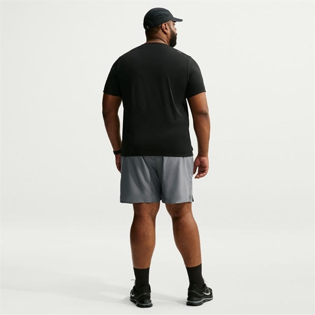 Smoke Grey - Nike - Men's Miler 7 Performance Running Shorts