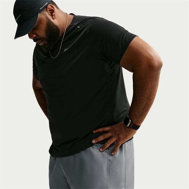 Smoke Grey - Nike - Men's Miler 7 Performance Running Shorts
