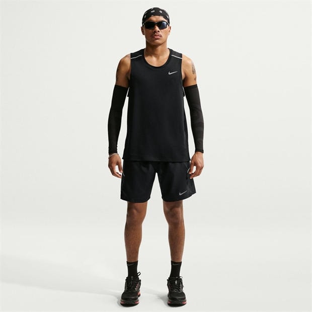 Black - Nike - Men's Miler 7 Performance Running Shorts