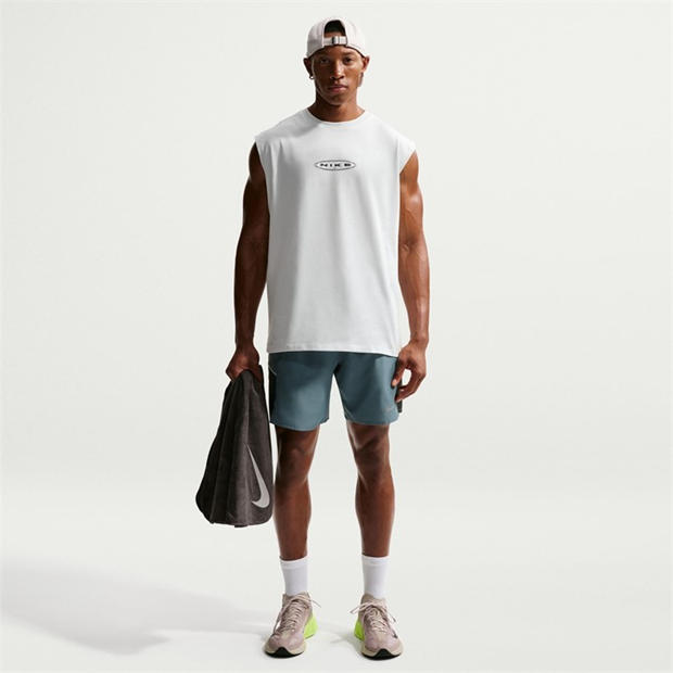 Mineral Slate - Nike - Men's Miler 7 Performance Running Shorts