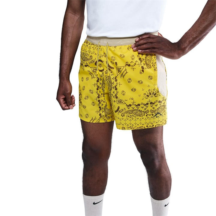 Nike Men's Yellow  Nk Df Trail A in Size M, Sports Direct