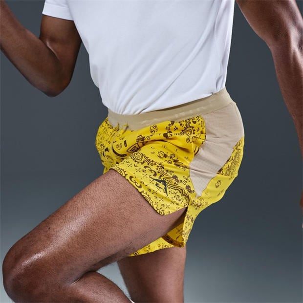 Lightening/Dese - Nike - Men's Trail All-Over Print Running Shorts