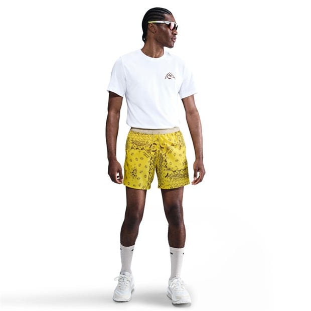 Lightening/Dese - Nike - Men's Trail All-Over Print Running Shorts