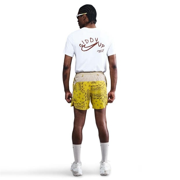 Lightening/Dese - Nike - Men's Trail All-Over Print Running Shorts