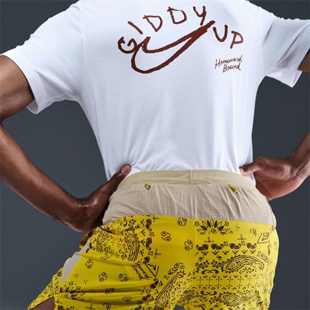 Lightening/Dese - Nike - Men's Trail All-Over Print Running Shorts