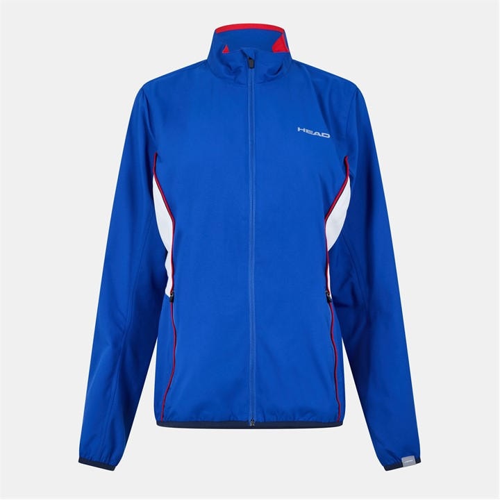 Head Women's Blue Club Performance Tennis Jacket in Size 14, Sports Direct