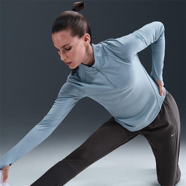 Thunder Grey/Re - Nike - Women's Swift Running Tracksuit Bottoms