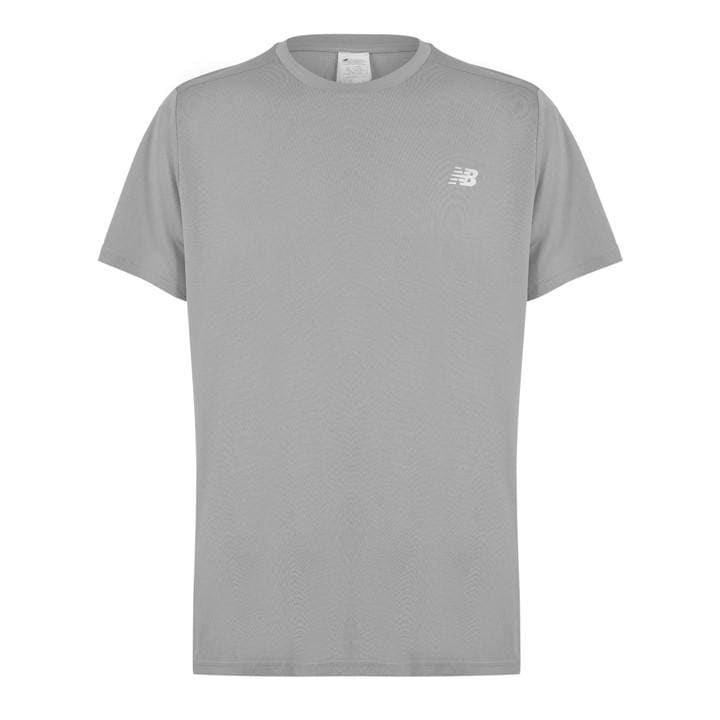 New Balance Men's Grey Accelerate Running T-Shirt in Size XL, Sports Direct