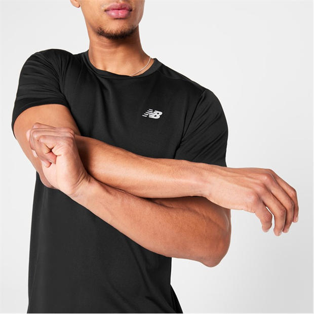 Černá - New Balance - Accelerate Running T-Shirt Mens