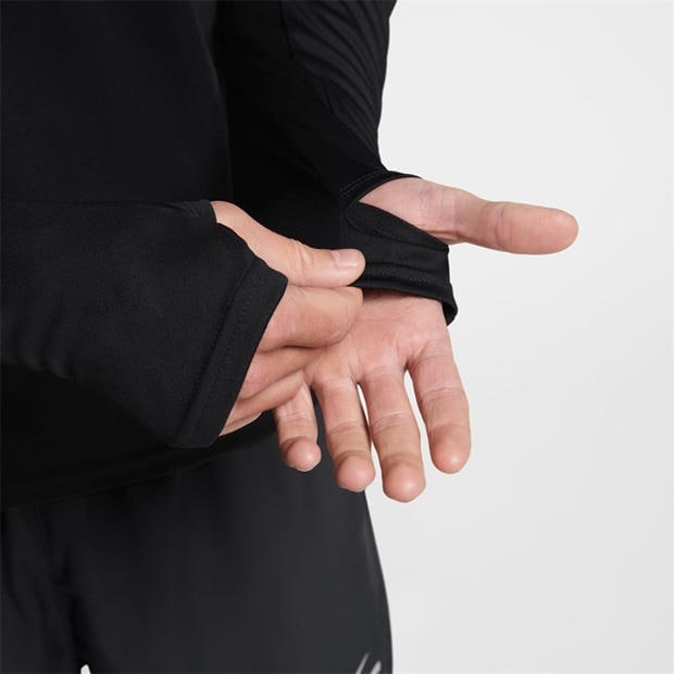Black/Reflectiv - Nike - Men's Pacer Flash Long Sleeve Running Top