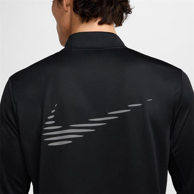 Black/Reflectiv - Nike - Men's Pacer Flash Long Sleeve Running Top