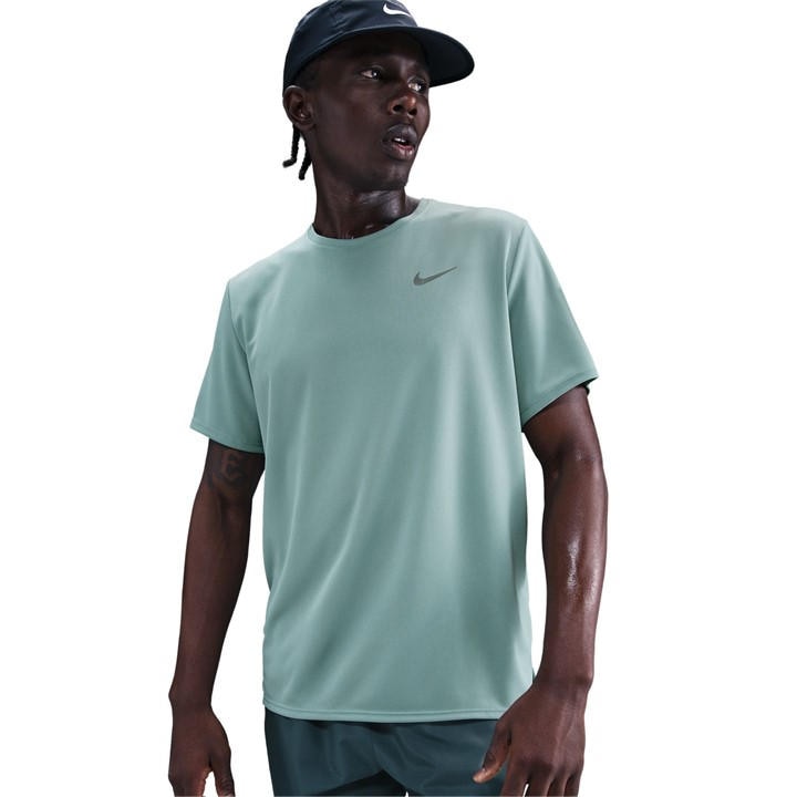 Nike Men's Green Drifit Miler Running Top in Size XL, Sports Direct