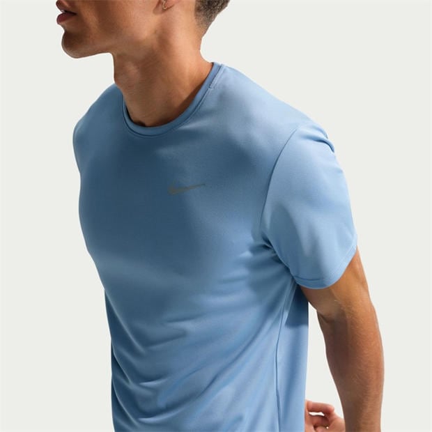 Work Blue - Nike - DriFit Miler Running Top Mens