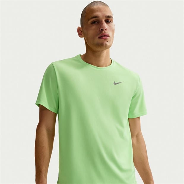 Lime Blast - Nike - DriFit Miler Running Top Mens
