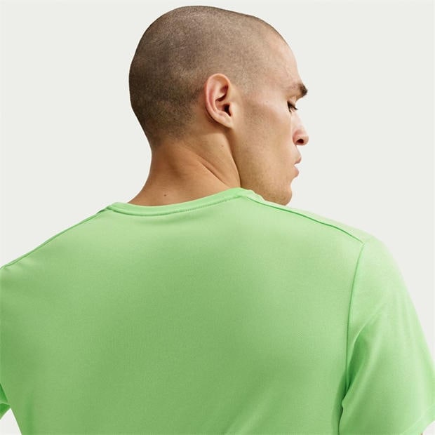 Lime Blast - Nike - DriFit Miler Running Top Mens