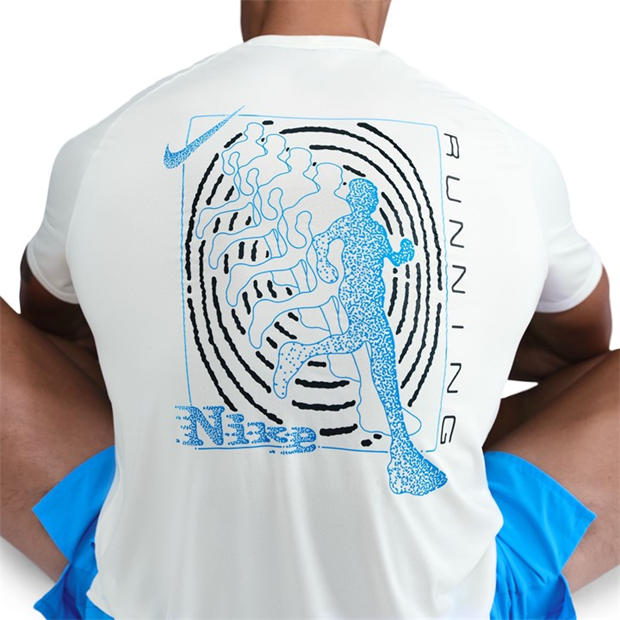 Sail - Nike - Men's Stride Energy Short Sleeve Running T-Shirt