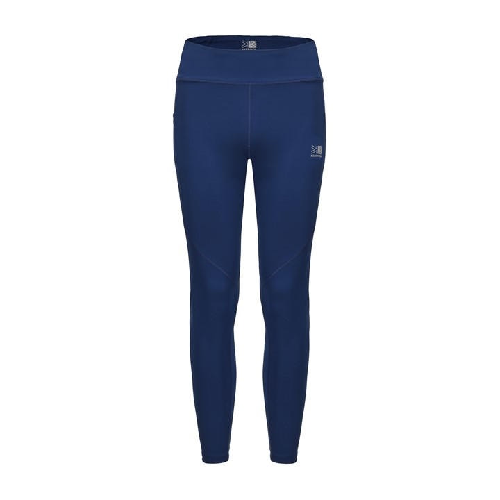 Karrimor Women's Blue The Run Tights in Size 16, Sports Direct