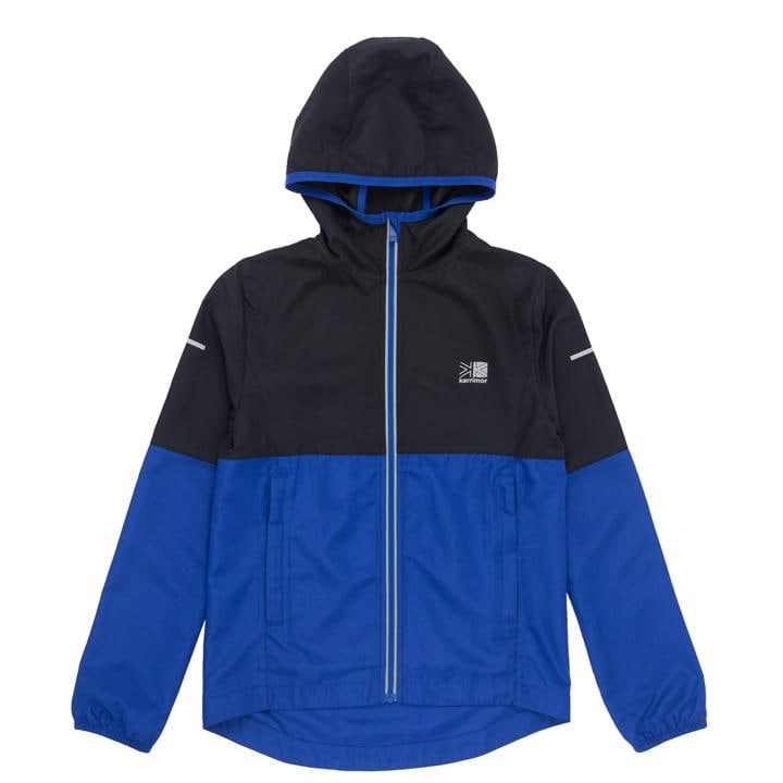 Karrimor  Kids Black Run Long Sleeve Performance Running Jacket in Size 13 - 14 Years, Sports Direct