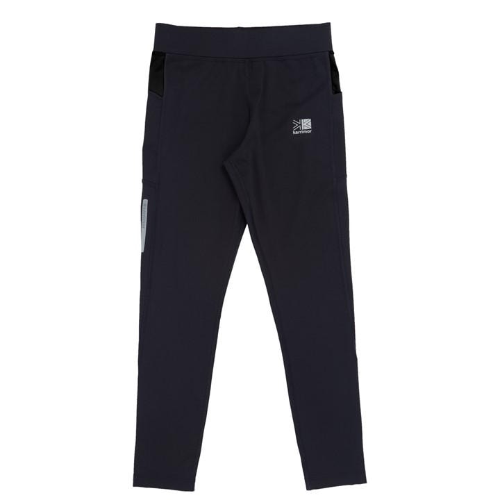 Karrimor Boys Black Run Tights  Girls in Size 7 - 8 Years, Sports Direct