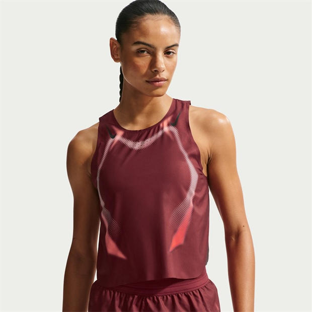 Team Red/Black - Nike - Women's Performance Running Vest