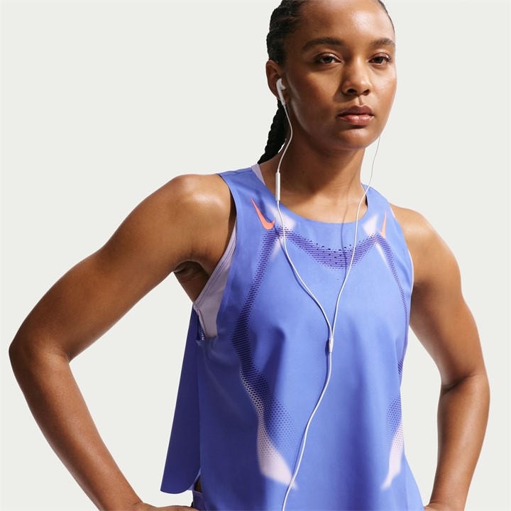 Nike Women's Purple Performance Running Vest in Size 12, Sports Direct