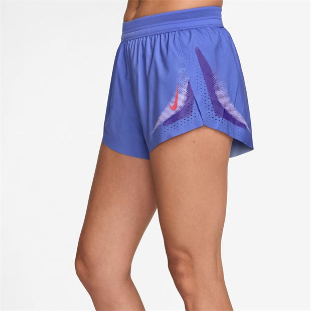 Sapphire/Lava - Nike - Women's Performance Running Shorts