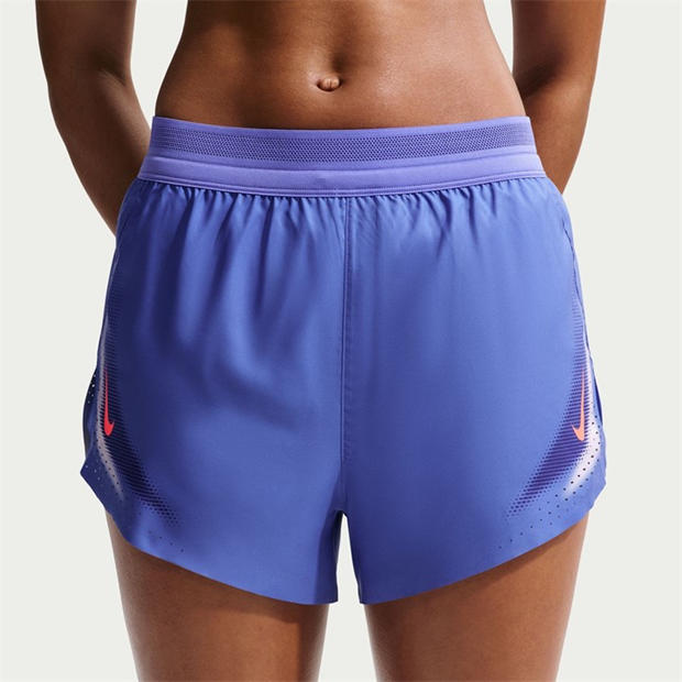 Sapphire/Lava - Nike - Women's Performance Running Shorts