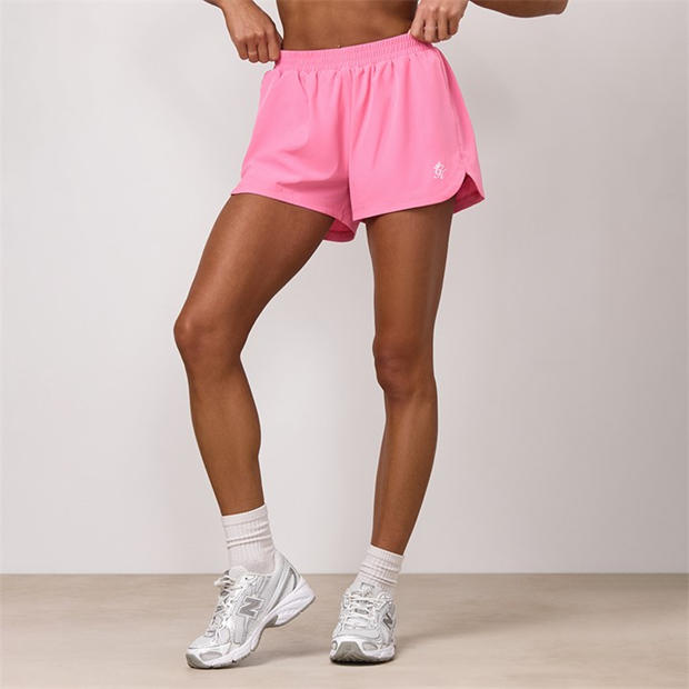 Carnation Pink - Gym King - Gym King 365 Woven Running Short - Carnation Pink