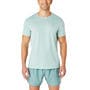 Ocean Haze - Asics - asics Silver Mens Running T Shirt
