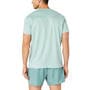 Ocean Haze - Asics - asics Silver Mens Running T Shirt