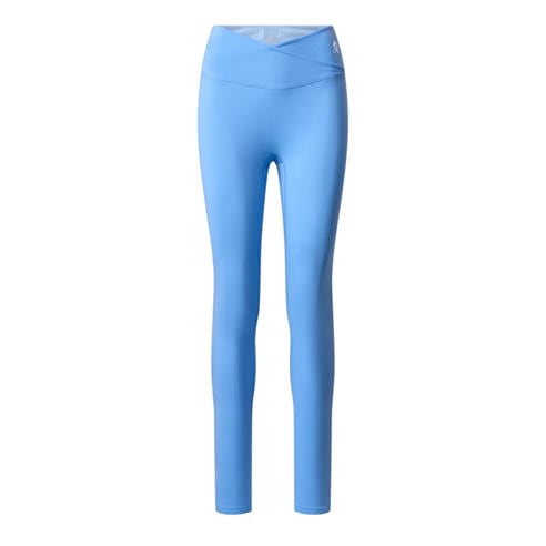 Gym King - Gym King 365 Wrap Over Legging - Blue Cotton