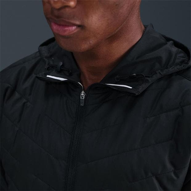 Black/Grey - Nike - Men's Repel Running Jacket