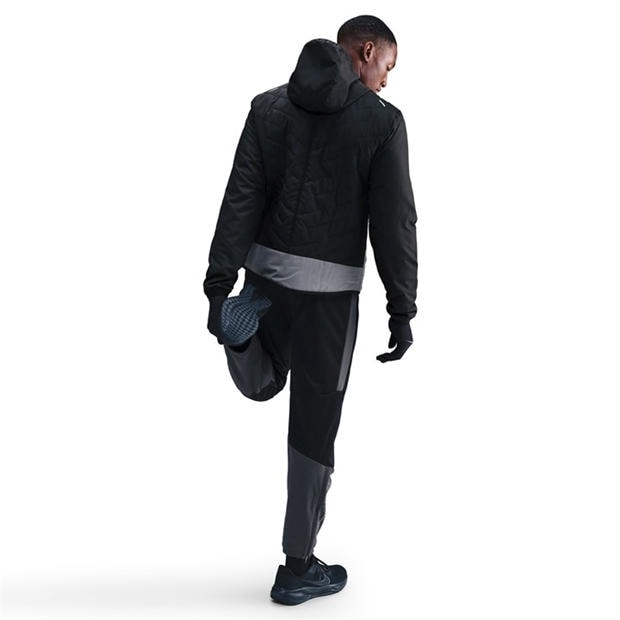 Black/Grey - Nike - Men's Repel Running Jacket