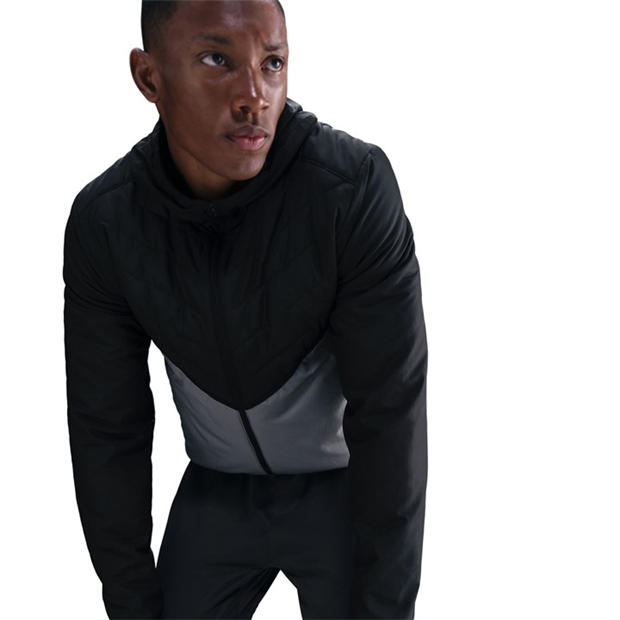Black/Grey - Nike - Men's Repel Running Jacket