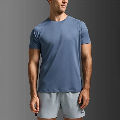 2XU - Men's Aero Mesh Short Sleeve Performance Running Top