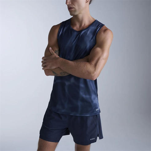 2XU - Men's Aero Mesh Performance Running Vest