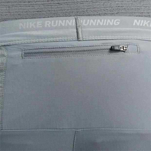 Smoke Grey - Nike - Stride Men's Dri-FIT 5 Brief-Lined Running Shorts