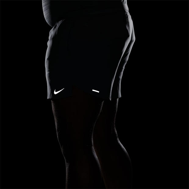 Smoke Grey - Nike - Stride Men's Dri-FIT 5 Brief-Lined Running Shorts