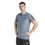 Pre Ink/White - adidas - Own The Run Mens Performance T Shirt
