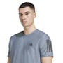 Pre Ink/White - adidas - Own The Run Mens Performance T Shirt