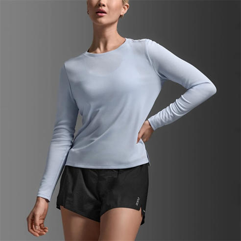 2XU - Women's Aero Mesh Long Sleeve Performance Running Top