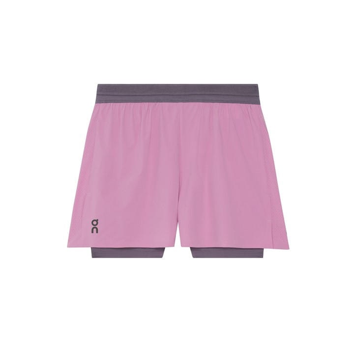 On Women's Purple Performance Running Shorts in Size 14, Sports Direct